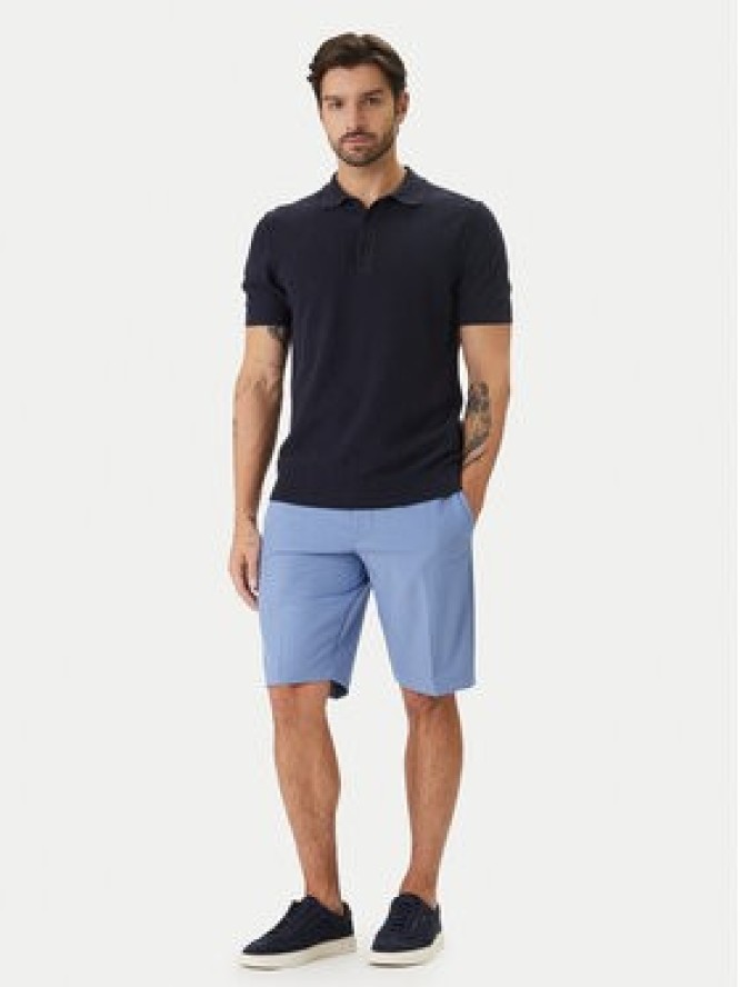 BOSS Szorty materiałowe S_Commuter_10.5 50540337 Błękitny Slim Fit