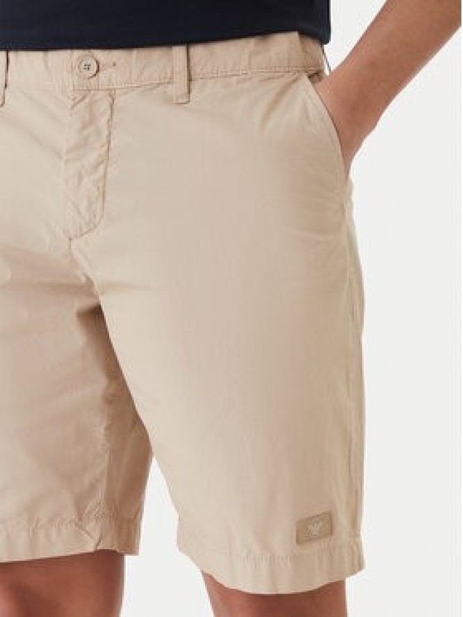 Emporio Armani Szorty sportowe EM000591 AF20428 U6213 Beżowy