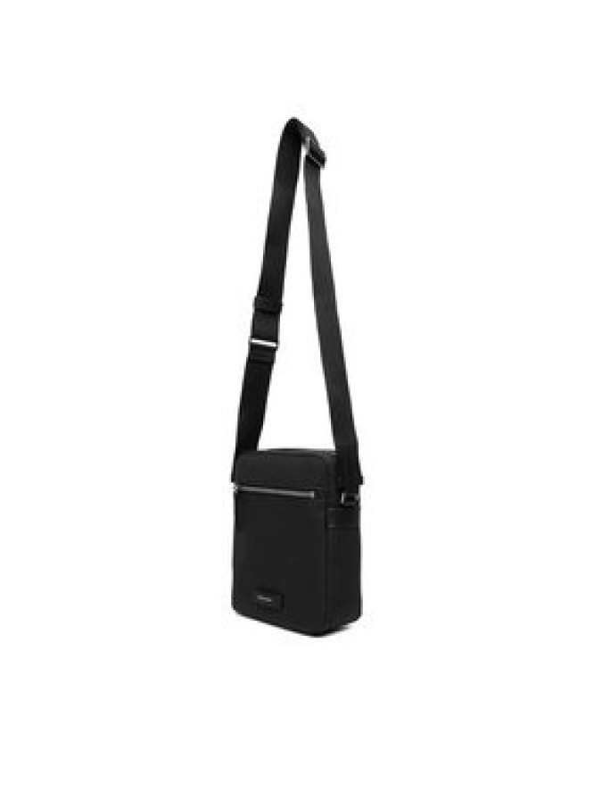 Calvin Klein Saszetka Embossed Woven Reporter LV04D3208G Czarny