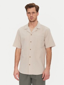 Only & Sons Koszula Eye Resort 22030342 Beżowy Relaxed Fit