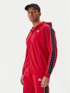 Kappa Bluza Banda Zamin 3 331U3ZW Czerwony Regular Fit