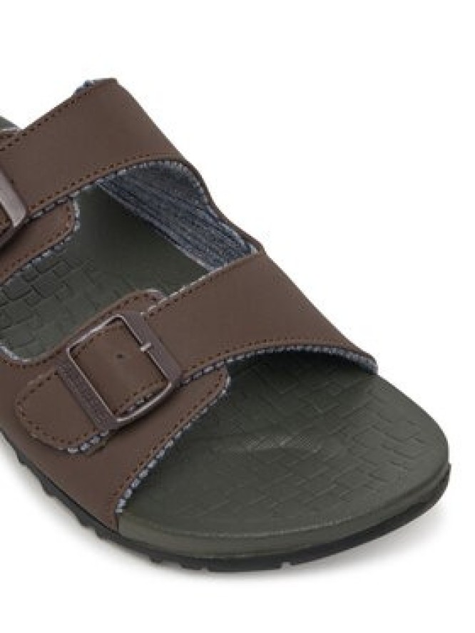 Skechers Klapki Pelem-Rolento 66042/CHOC Brązowy