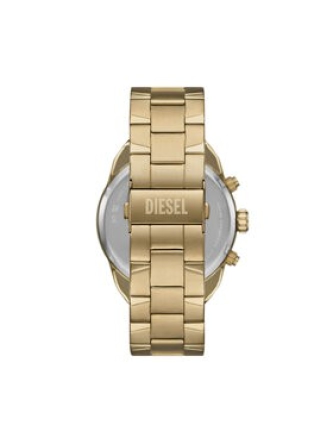 Diesel Zegarek Spiked DZ4685 Złoty