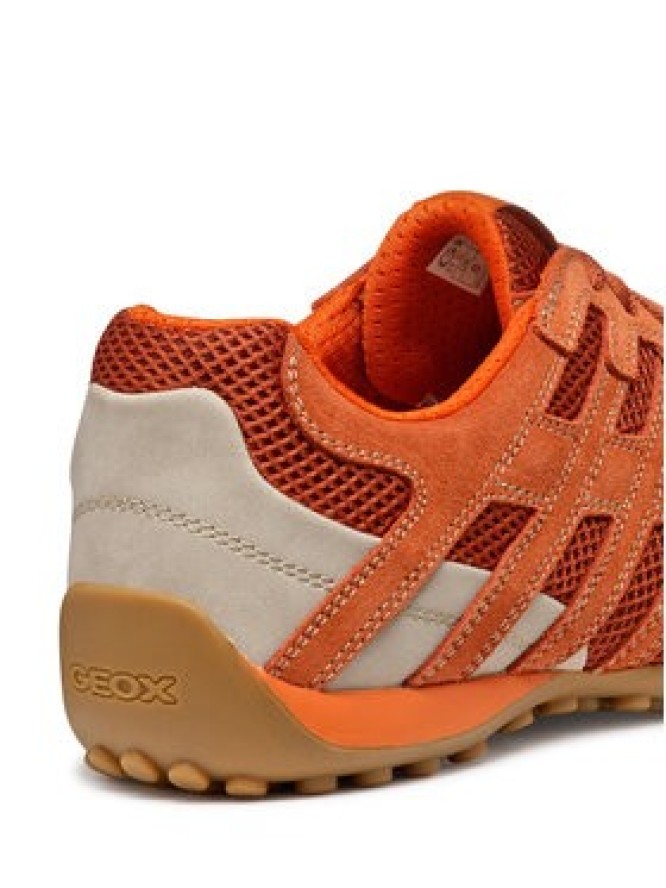 Geox Sneakersy U Snake Original U55MNA 02214 C6014 Pomarańczowy