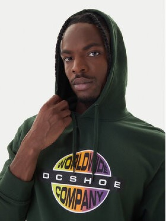 DC Shoes Bluza Core ADYSF03137 Zielony Regular Fit