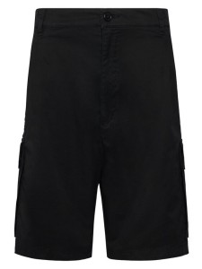 HUGO Szorty materiałowe Craysen 50556891 Czarny Straight Fit