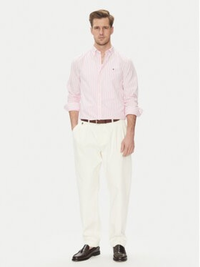 Tommy Hilfiger Koszula MW0MW39159 Różowy Regular Fit