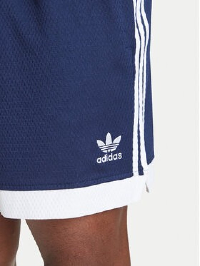 adidas Szorty sportowe Mock Eyelet JY1310 Granatowy Regular Fit