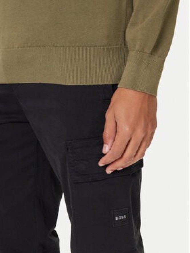 BOSS Sweter Kanovano_S 50527583 Zielony Regular Fit