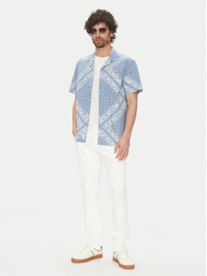 Tommy Jeans Koszula DM0DM20888 Błękitny Regular Fit