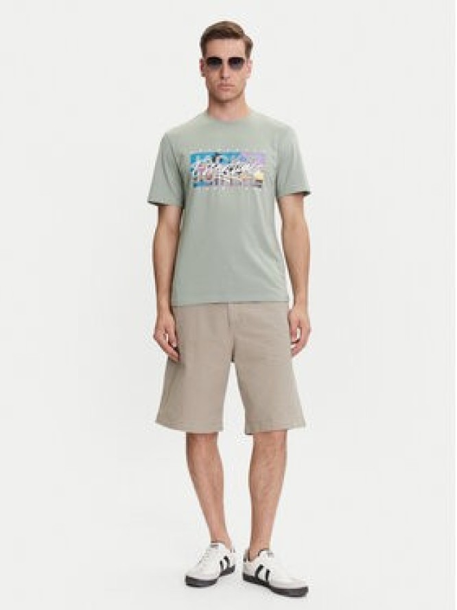 Jack & Jones T-Shirt Colton 12268438 Zielony Standard Fit