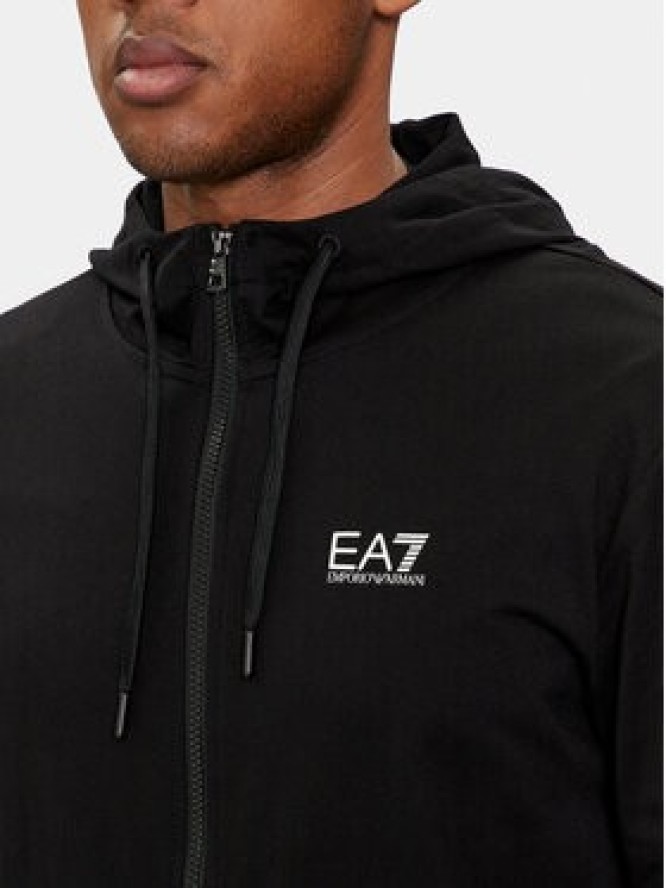 EA7 Emporio Armani Bluza 7M000568 AF13512 MC001 Czarny Regular Fit