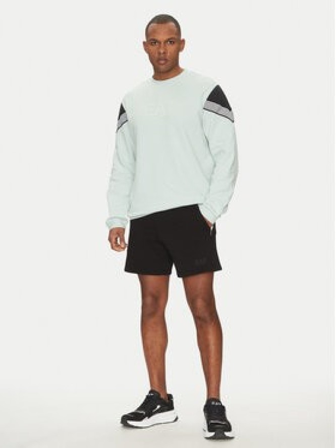 EA7 Emporio Armani Szorty materiałowe 7M000269 AF12451 UC001 Czarny Regular Fit