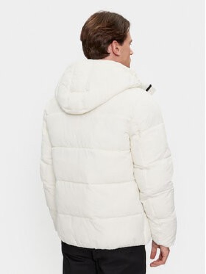 Calvin Klein Kurtka zimowa Crinkle K10K110336 Écru Regular Fit
