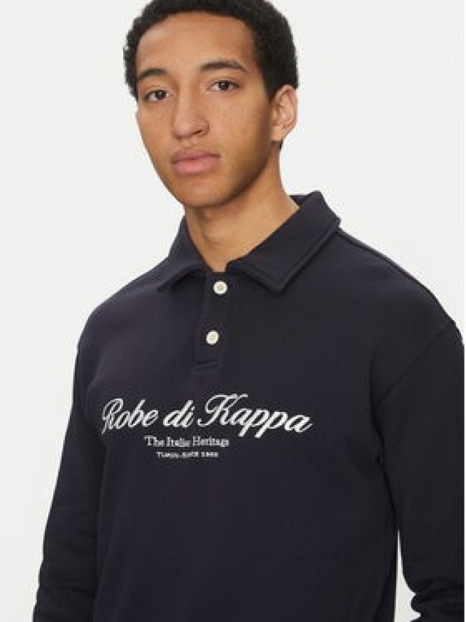 Robe di Kappa Bluza Robe Giovani 631373W Granatowy Regular Fit