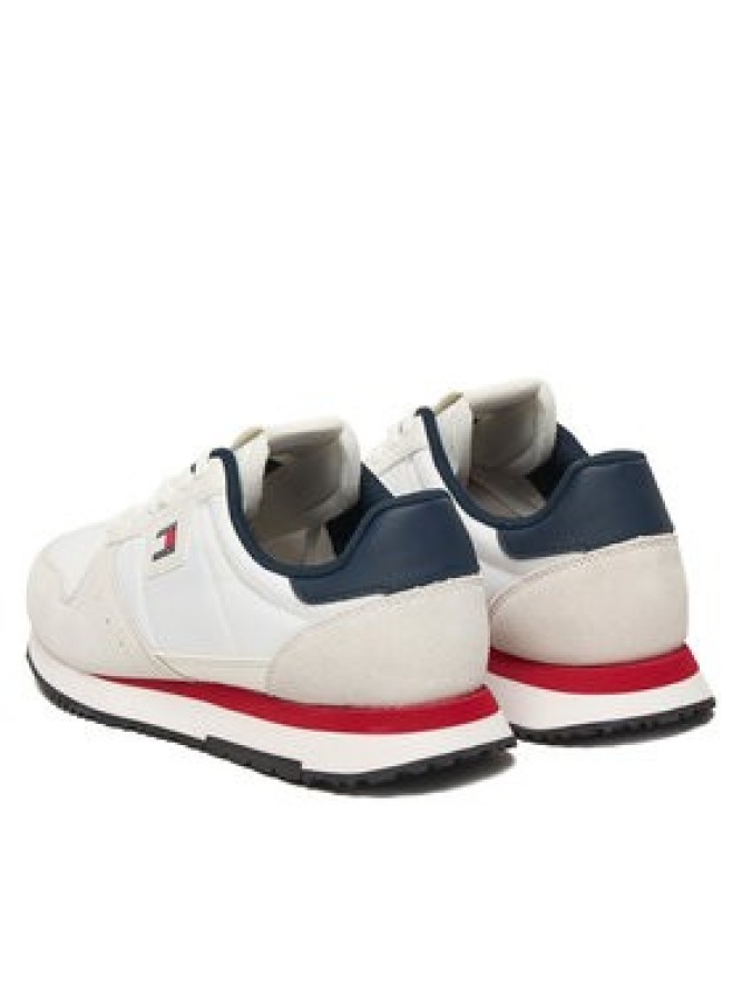 Tommy Jeans Sneakersy Tjm Eva Runner Leather EM0EM01649 Biały