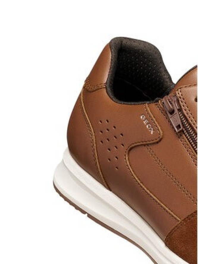 Geox Sneakersy U Avery U65H5A 0BC22 C6001 Brązowy