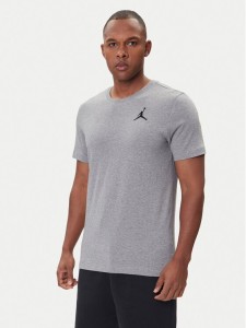 Nike T-Shirt DC7485 091 Szary Regular Fit