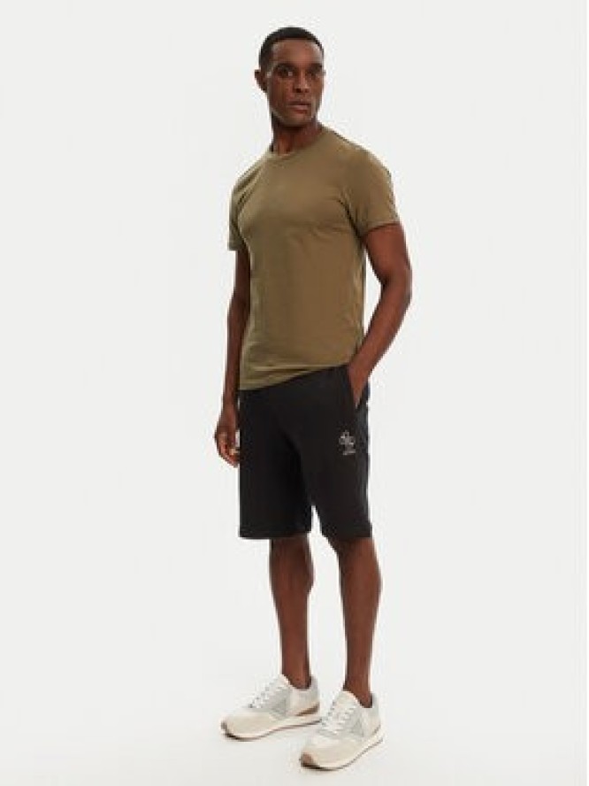 Guess Szorty sportowe M5GD10 KCN01 Czarny Regular Fit