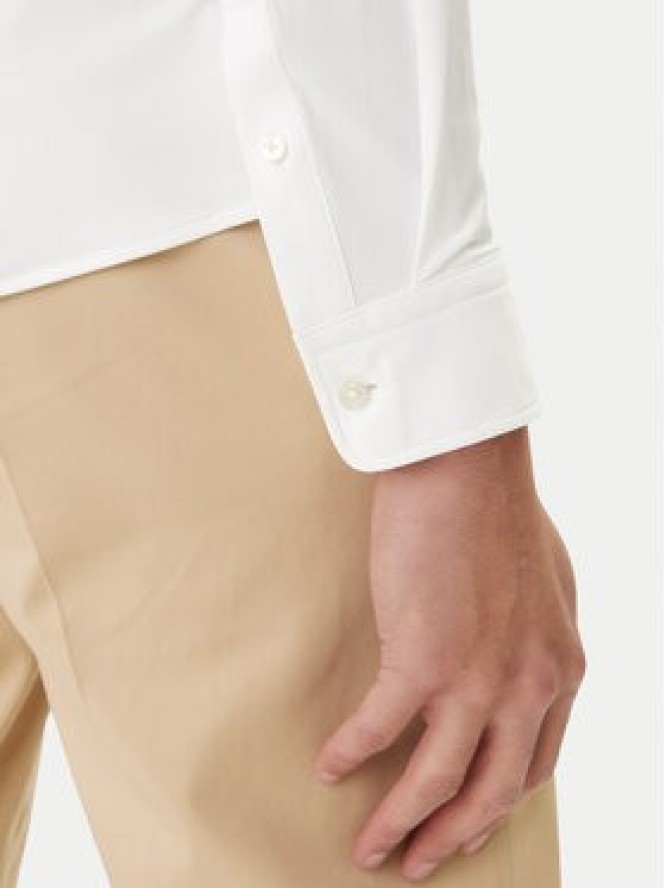 BOSS Koszula P-Liam 50556672 Biały Regular Fit