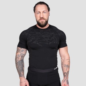 Koszulka męska fitness bezszwowa slim Static