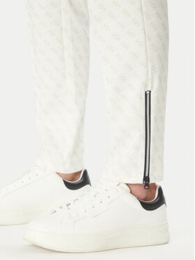 Guess Spodnie dresowe Korbin Z2BB05 FL04Q Écru Regular Fit