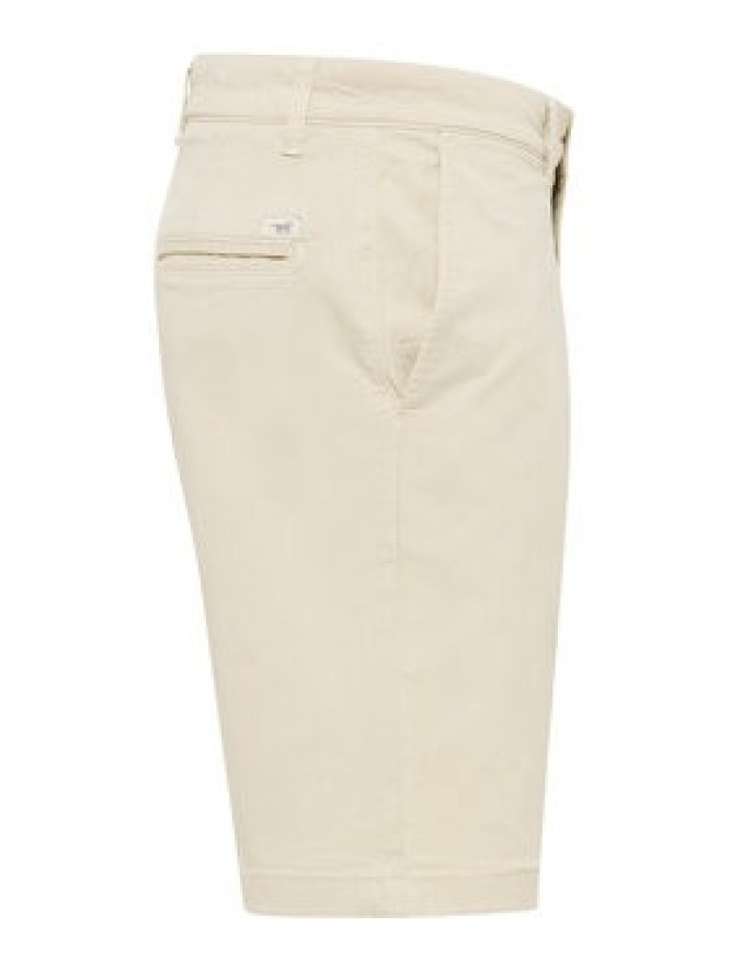 Mustang Szorty materiałowe Amsterdam 1016450 Beżowy Slim Fit