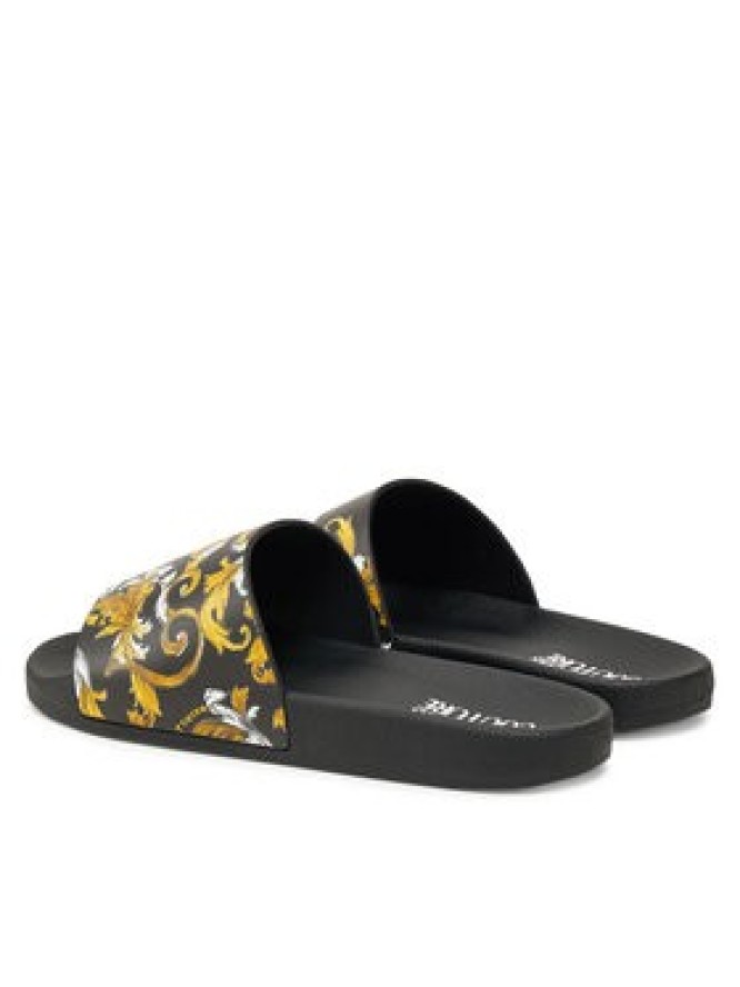 Versace Jeans Couture Klapki 78YA3SQ4 Czarny