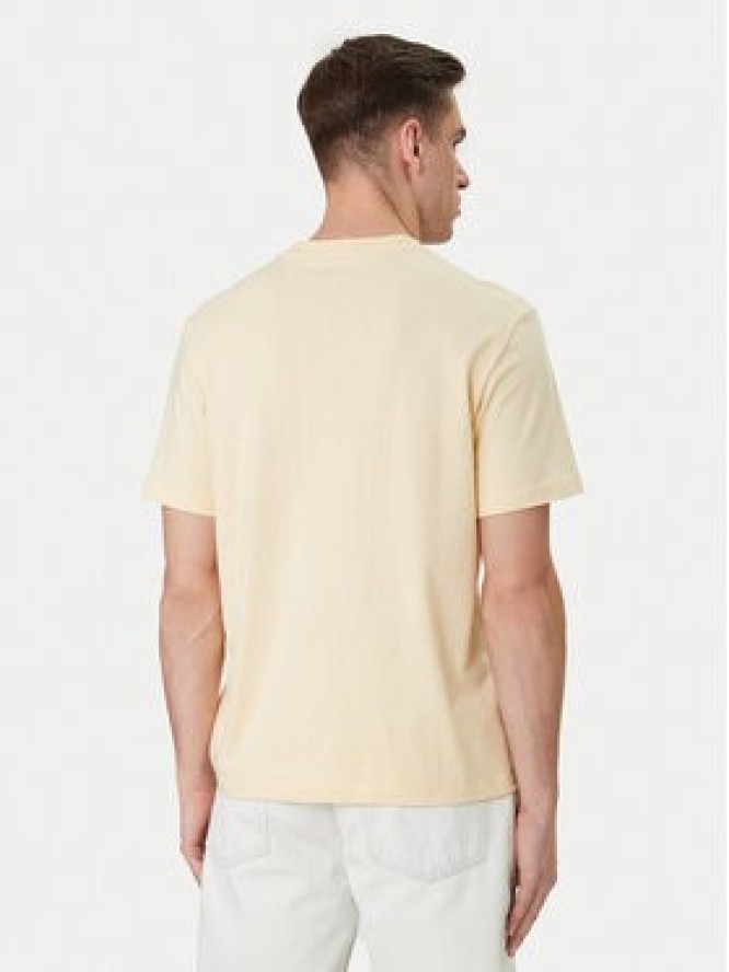 Calvin Klein Jeans T-Shirt Hero Monologo LV04RB862G Żółty Regular Fit