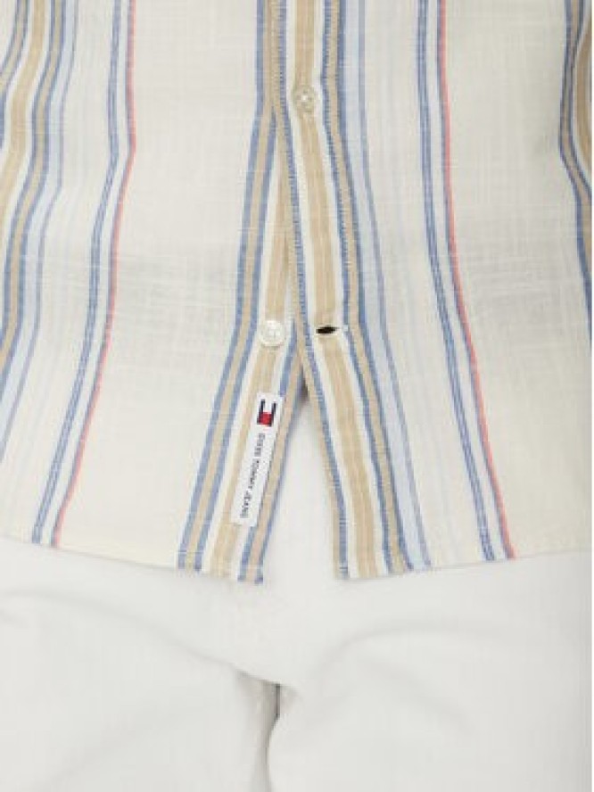 Tommy Jeans Koszula DM0DM21302 Beżowy Regular Fit