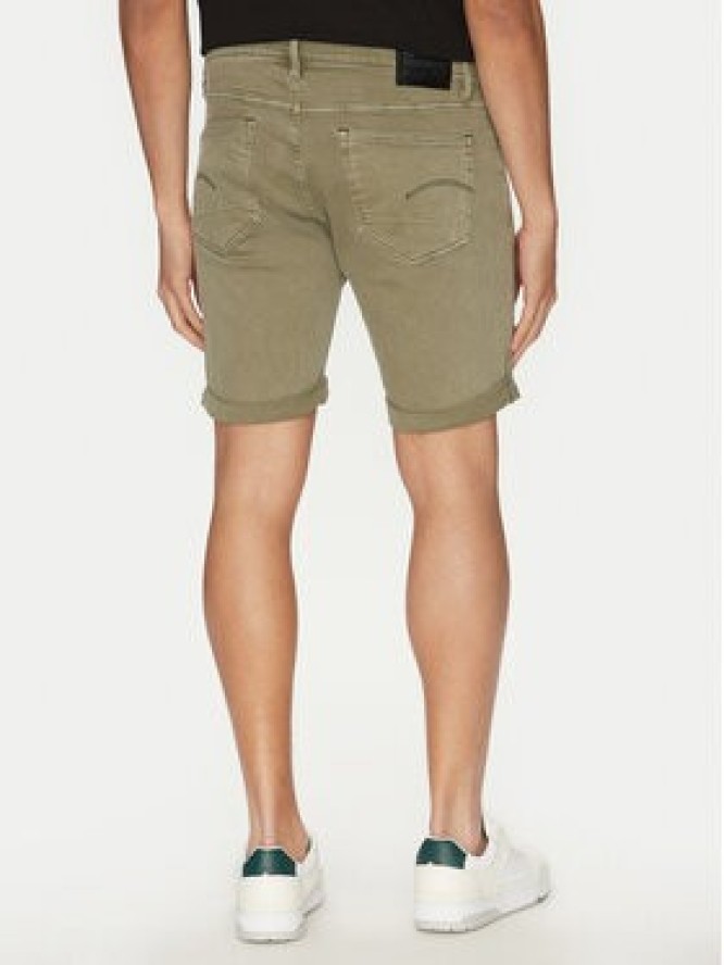 G-Star Raw Szorty jeansowe Elto D10481-C258 G567 Zielony