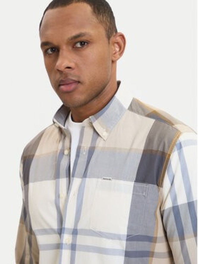 Barbour Koszula Harris MSH5071TN88 Beżowy Tailored Fit