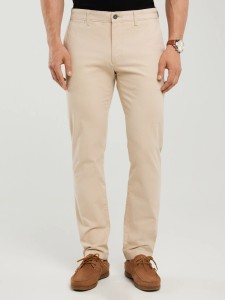 Spodnie męskie chinosy beżowe Erhat 805