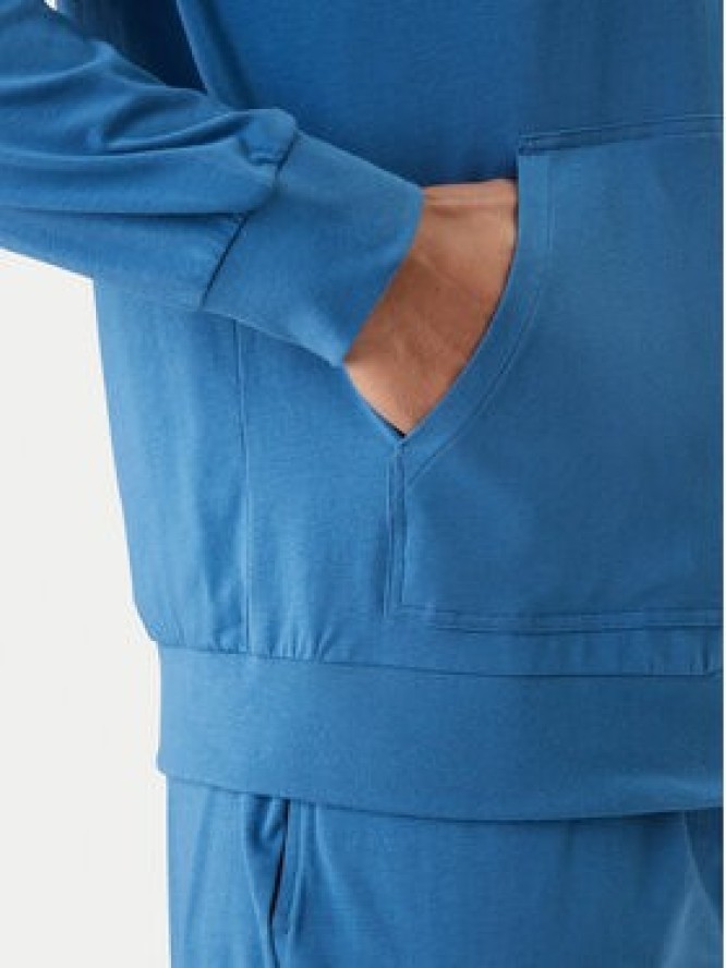 BOSS Bluza Mix&Match 50515307 Niebieski Regular Fit