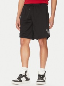 DC Shoes Szorty sportowe ADYWS03082 Czarny Regular Fit