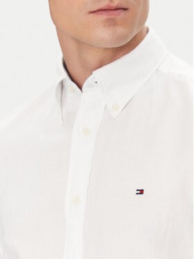 Tommy Hilfiger Koszula MW0MW40703 Biały Regular Fit