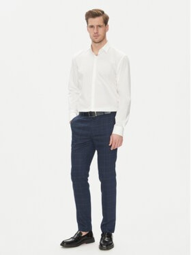 HUGO Koszula Kenno 50539707 Biały Slim Fit