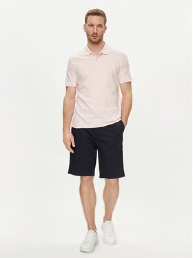 Calvin Klein Szorty materiałowe Sateen K10K112831 Granatowy Regular Fit