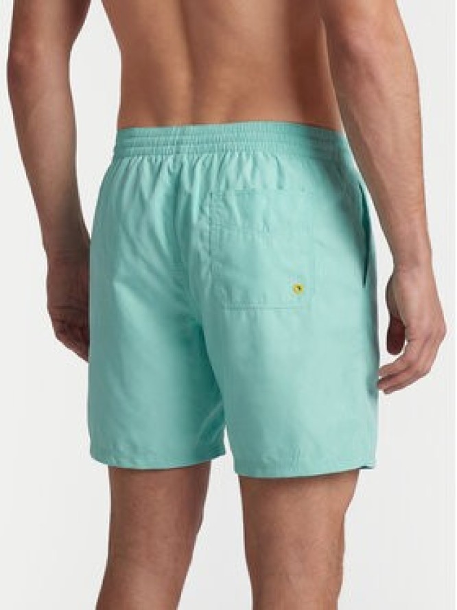 Guess Szorty kąpielowe F6GT26 WG2A2 Turkusowy Regular Fit