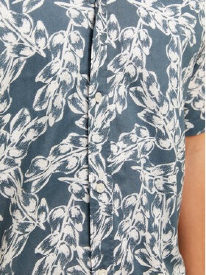 Jack & Jones Koszula Joshua 12271089 Niebieski Wide Fit