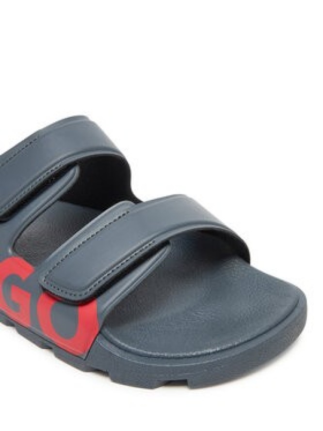 HUGO Klapki Evander 50542042 Szary