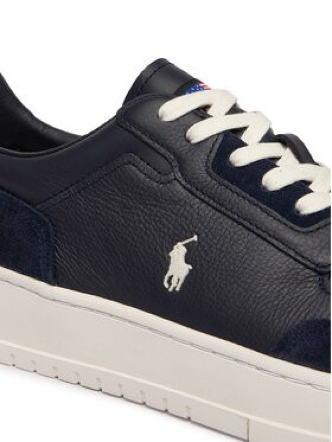 Polo Ralph Lauren Sneakersy 809P07527003 Granatowy