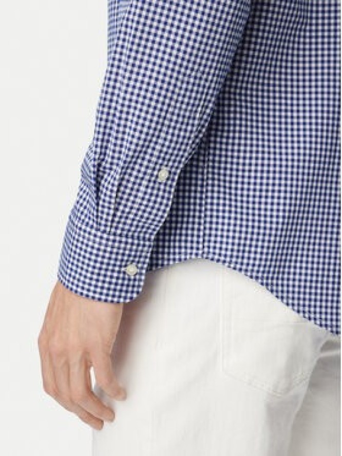 Tommy Hilfiger Koszula Gingham MW0MW43319 Niebieski Regular Fit
