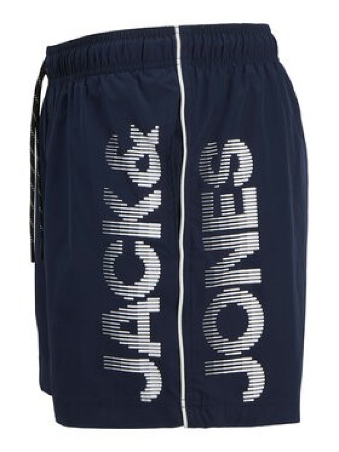 Jack & Jones Szorty kąpielowe Maui 12275129 Granatowy Regular Fit