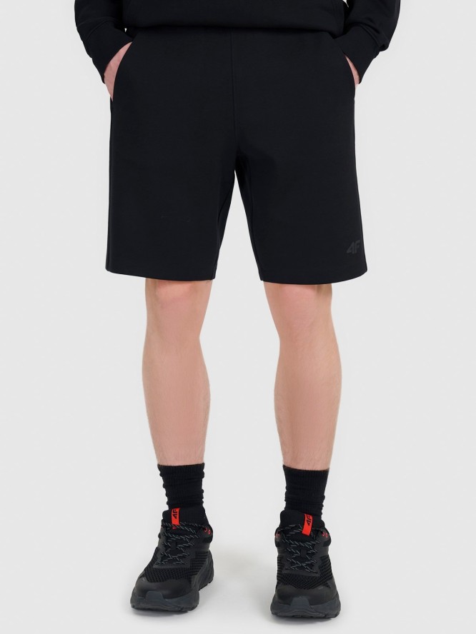 4F Spodenki dresowe męskie - czarne XL