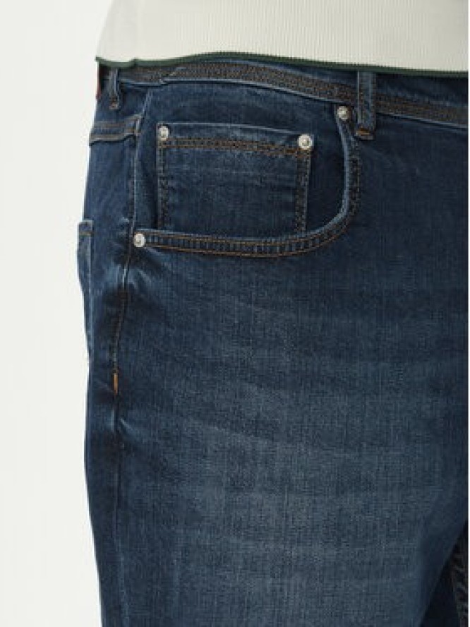 Hechter Paris Szorty jeansowe 26655 151362 Granatowy Regular Fit