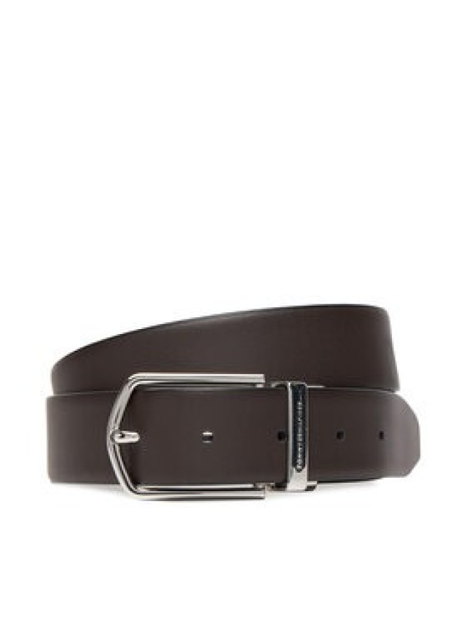 Tommy Hilfiger Pasek Męski Th Business Lux Rev AM0AM13762 Czarny