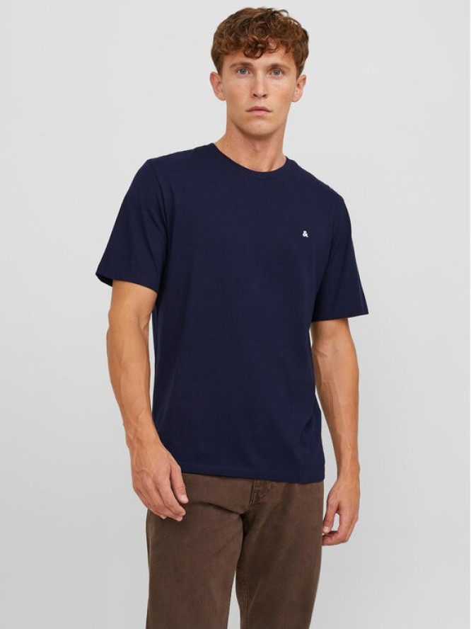 Jack & Jones T-Shirt Paulos 12245087 Niebieski Standard Fit