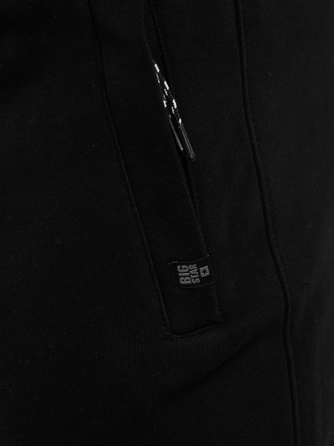 Spodnie męskie dresowe czarne Pylyp 906