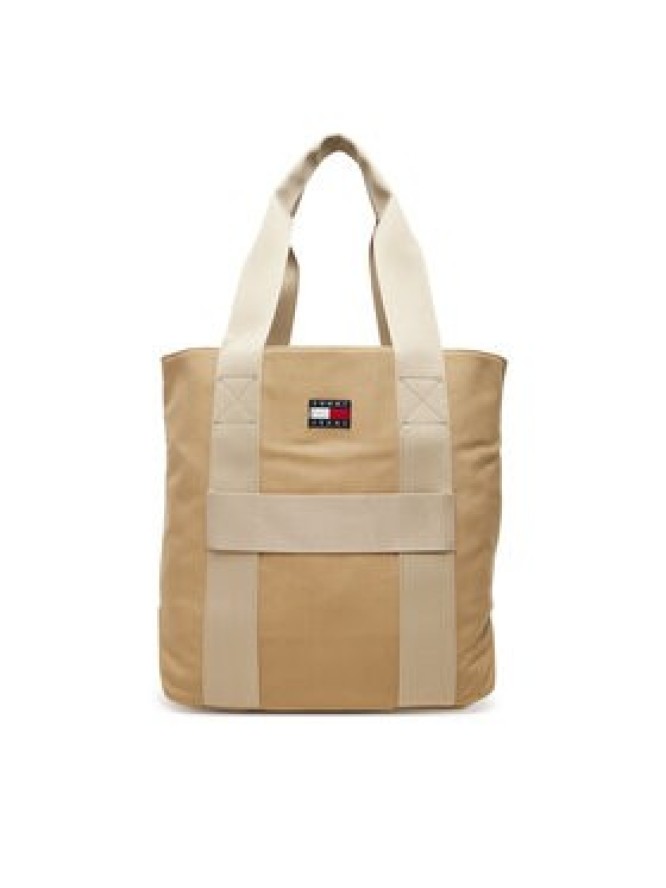 Tommy Jeans Torba Retro Cool Tote AM0AM13278 Beżowy